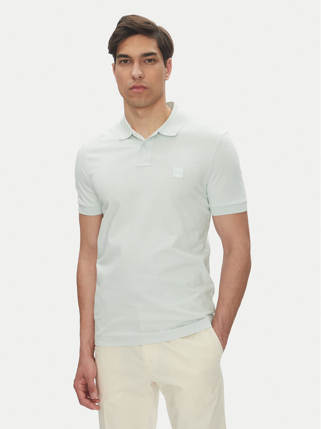BOSS BOSS Pólóing Passenger 50507803 Kék Slim Fit