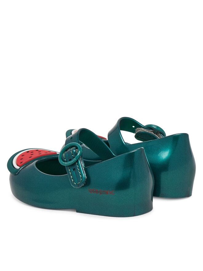 Melissa Baleriny Melissa Mini Melissa Sweet Love Picnic Bb 36009 Zielony