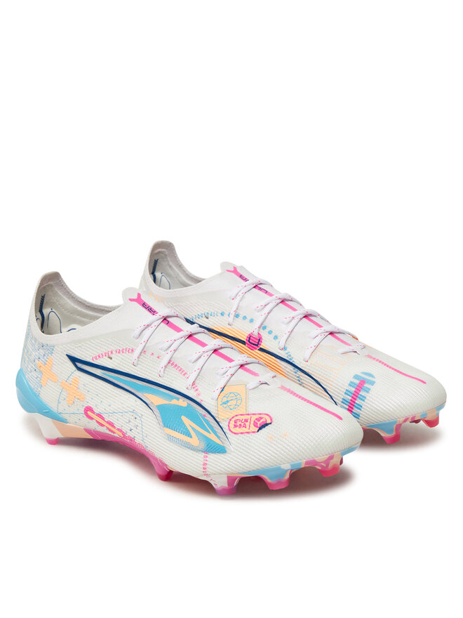 Puma Ποδοσφαιρικά Παπούτσια Puma ULTRA 5 ULTIMATE VOL. UP FG 108063 01 Λευκό