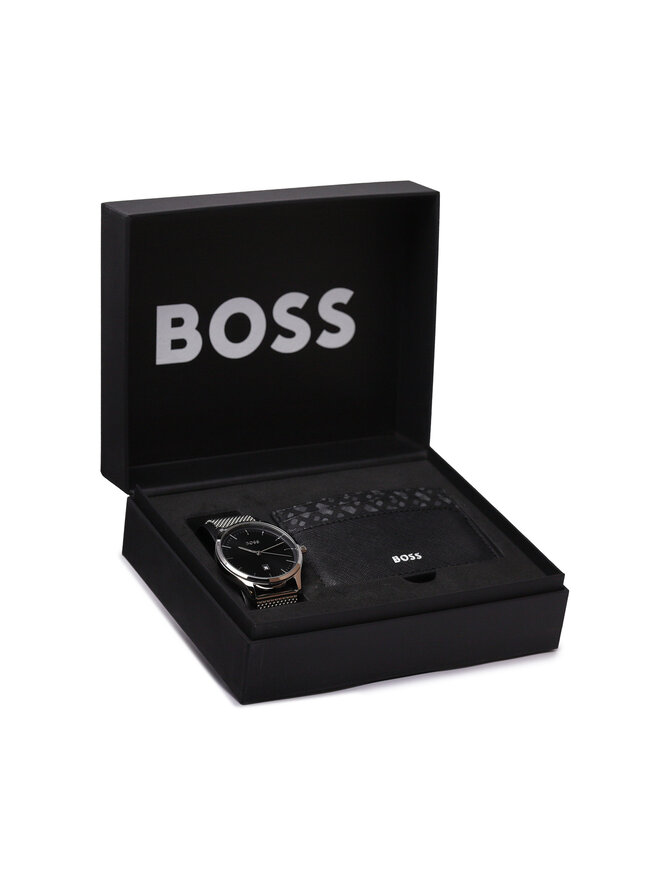 BOSS Pulkstenis Boss Reason 1570159 Sudraba