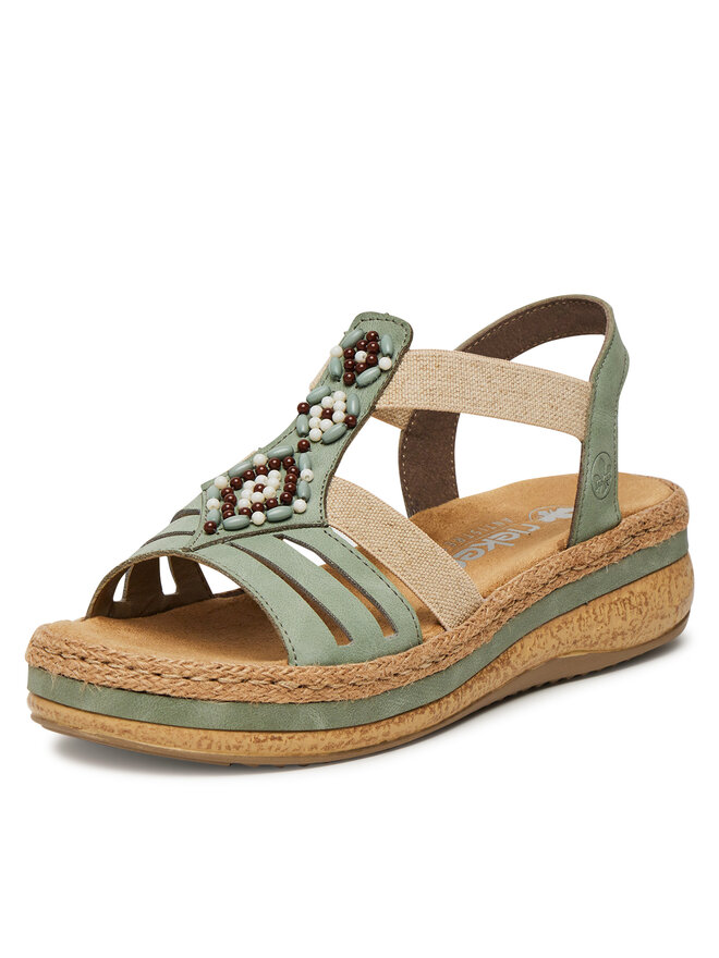 Rieker Sandalen Rieker V0920-52 Grün