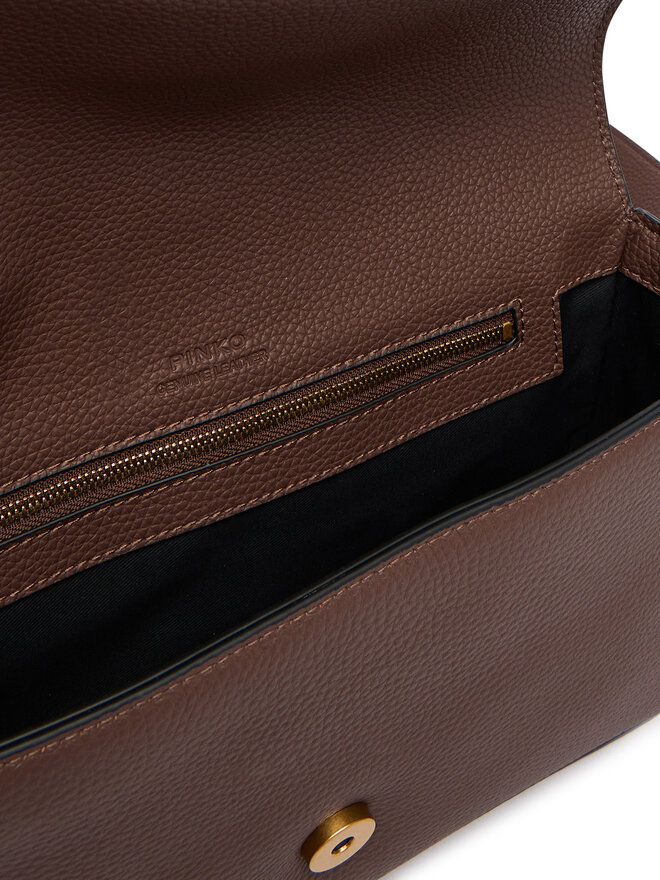 PINKO Handtasche PINKO Love One Classic Slouchy Fl PLTT 104524 A2OX Braun