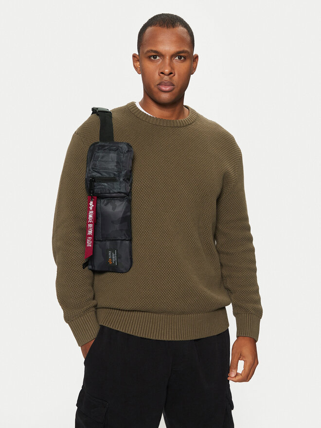 Alpha Industries Чанта за кръст Alpha Industries Crew Utility 128928C Сив
