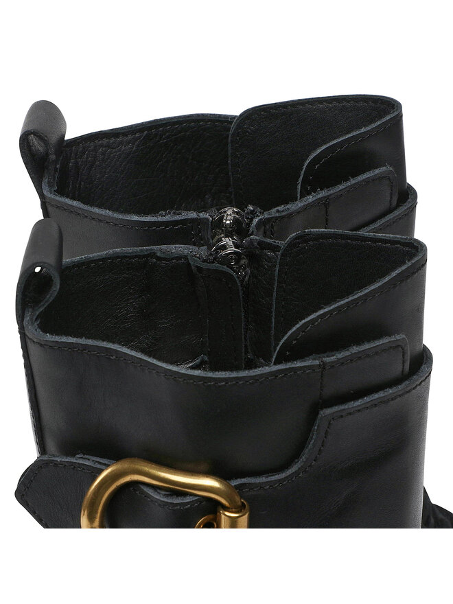 Gino Rossi Trapper stila apavi Gino Rossi 222FW105 Melns