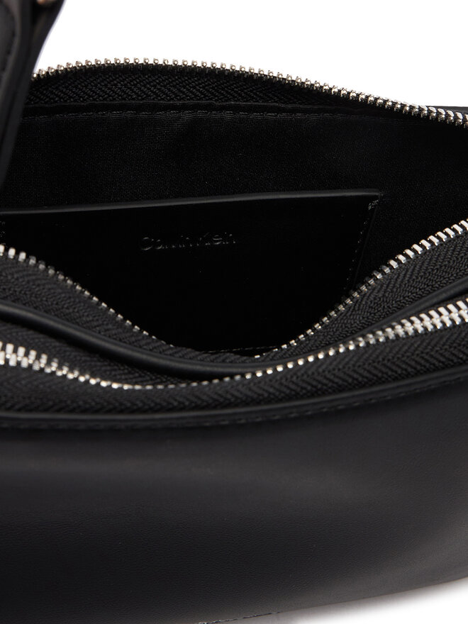 Calvin Klein Handtasche Calvin Klein Webbing Double Strap Camera Bag LV04F3165G Schwarz