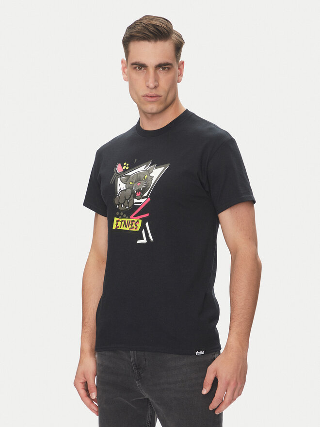 Etnies Etnies T-Shirt Puma 4130004126 Μαύρο Regular Fit