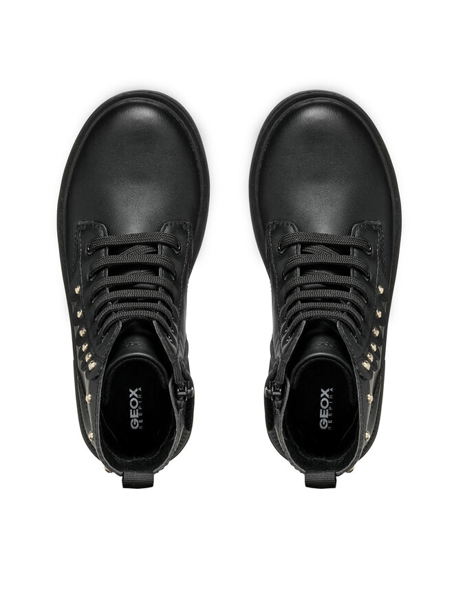 Geox Stiefeletten Geox Eclair J469QA 000BC C9999 S Schwarz