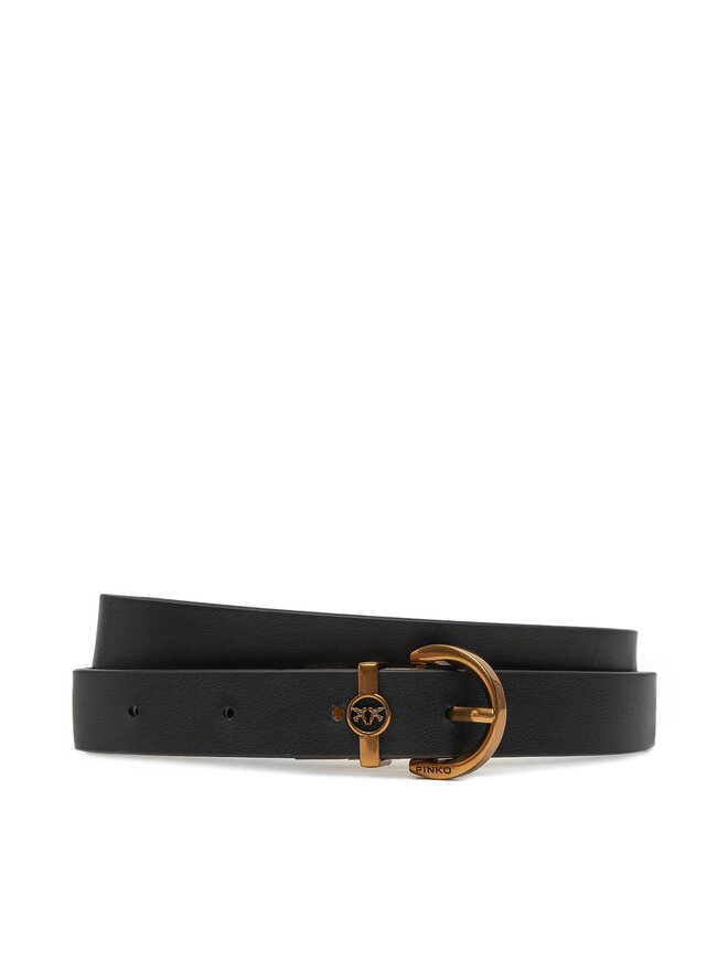 PINKO Cinturón para mujer PINKO Love Berry H2 Reversible 20251 PLT1 104592 A2BY Negro