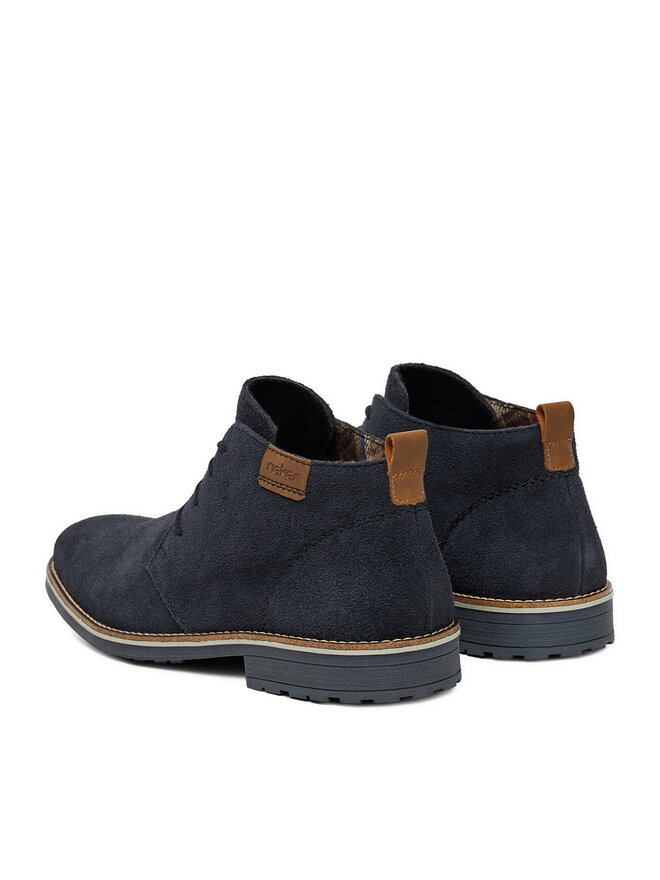 Rieker Schnürschuhe Rieker 33206-14 Dunkelblau