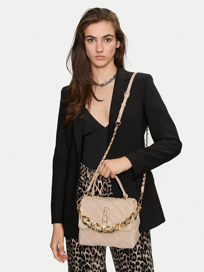 Steve Madden Ročna torba Steve Madden Bworship SM13001060-BNE Bež