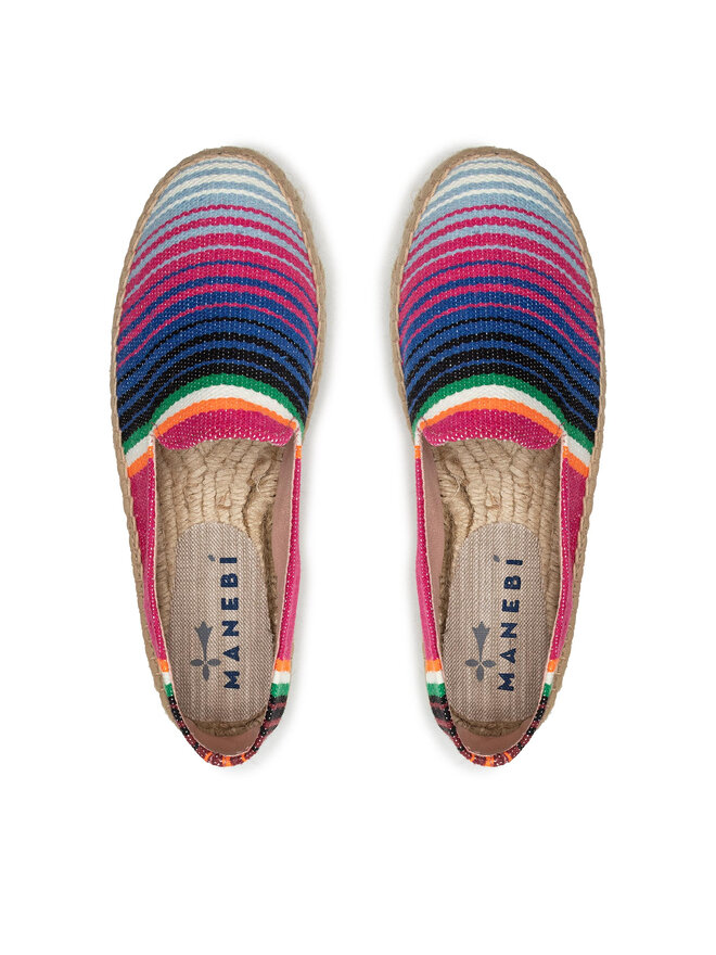 Manebi Espadryle Manebi Slippers D T 2.1 D0 Różowy