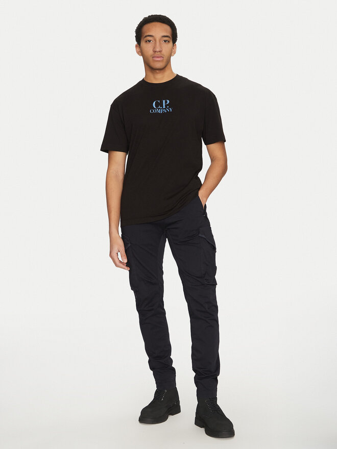 C.P. Company C.P. Company Футболка 18CMTS141A005100W Чорний Regular Fit