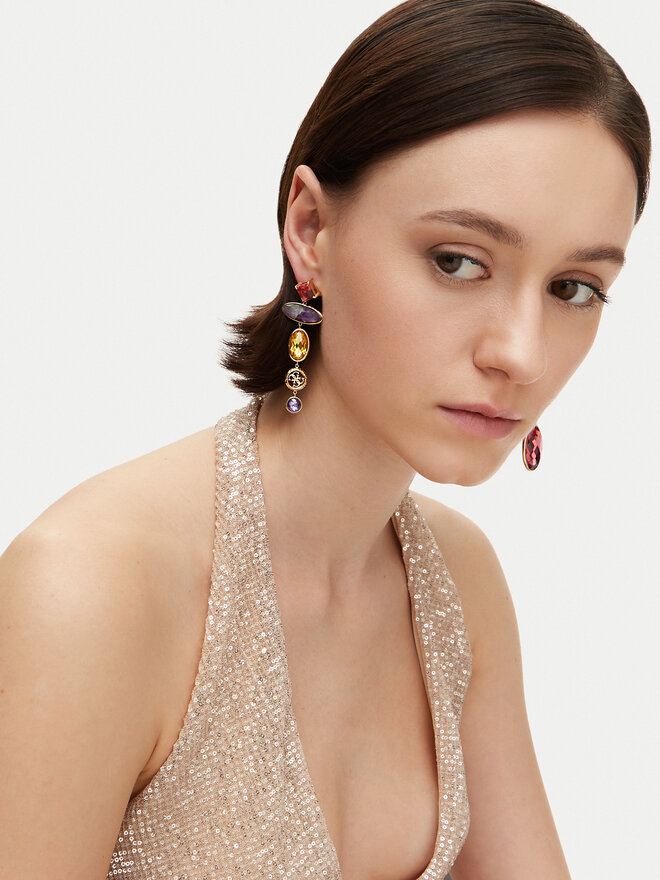 Guess Kolczyki Guess JUBE05 088JW Kolorowy