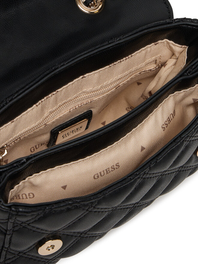 Guess Τσάντα Guess Giully II Mini HWQG96 73740 Μαύρο