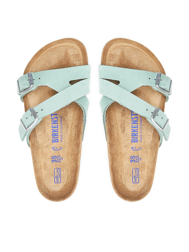 Birkenstock Pantoletten Birkenstock Yao Balance II 1023296 Grün