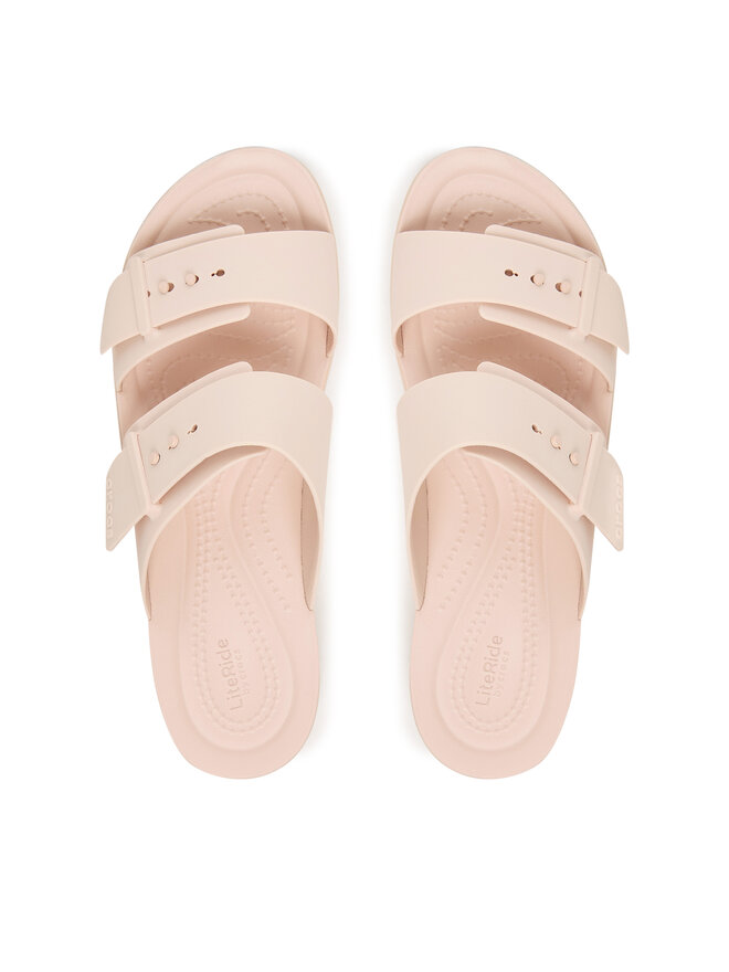 Crocs Шльопанці Crocs Brooklyn Buckle Low Low 211215 Рожевий