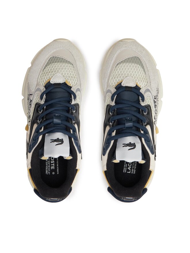 Lacoste Sneakersy Lacoste L003 745SFA0001 Écru