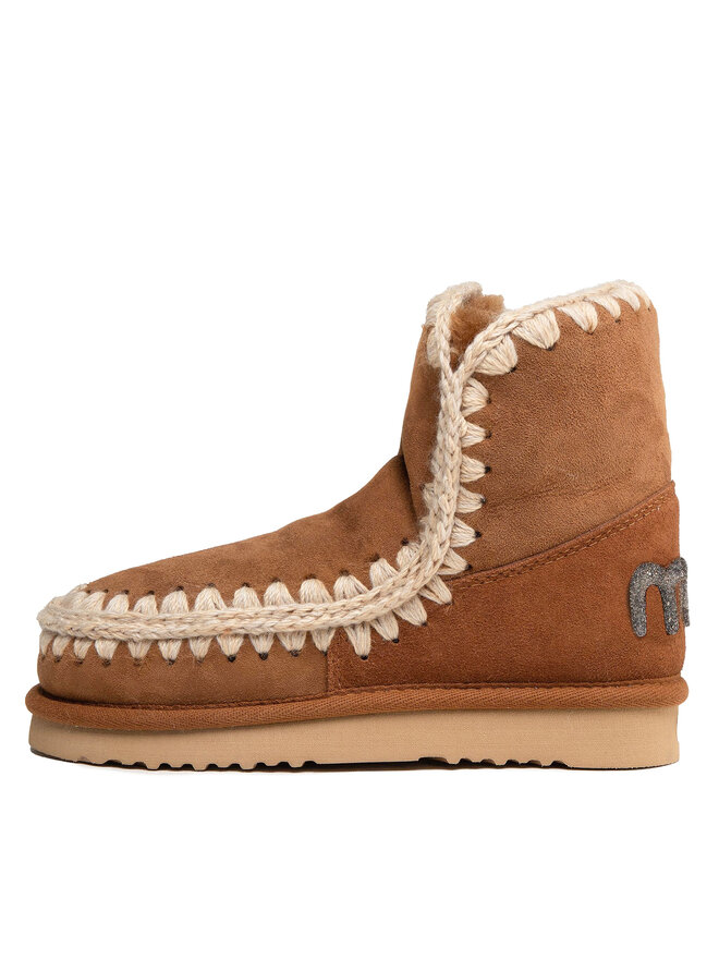Mou Čizme za snijeg Mou Eskimo 18 Glitter Logo MU.FW101050A Smeđa