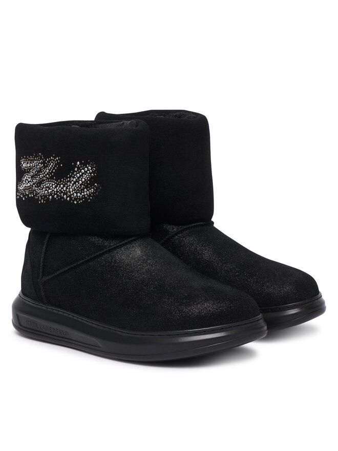 KARL LAGERFELD Schneeschuhe KARL LAGERFELD Kapri Kosi KL44557S Schwarz