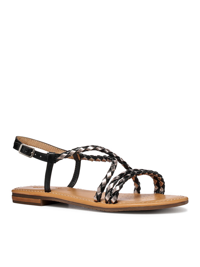 Geox Sandalen Geox D Sozy S D65LXA 0KFKY C0067 Schwarz