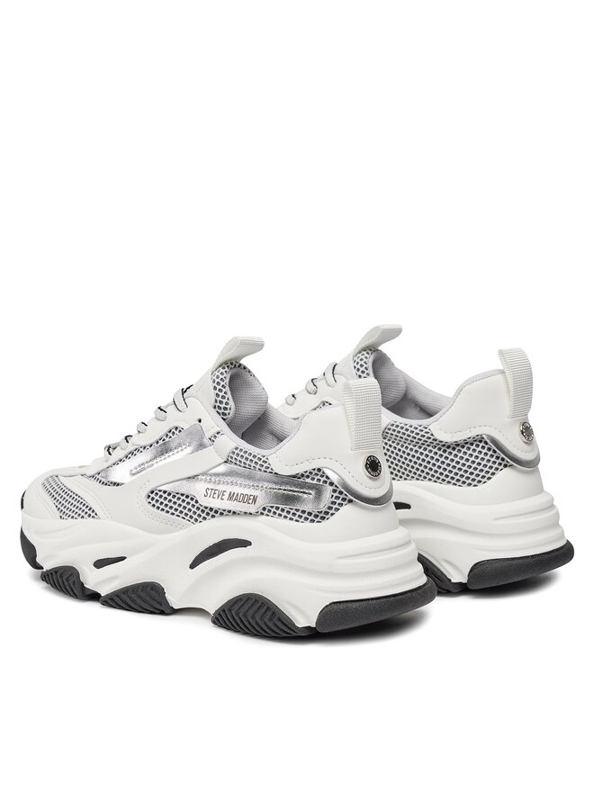 Steve Madden Snīkeri Steve Madden Possession-E Sneaker SM19000033-04005-04D Sudraba