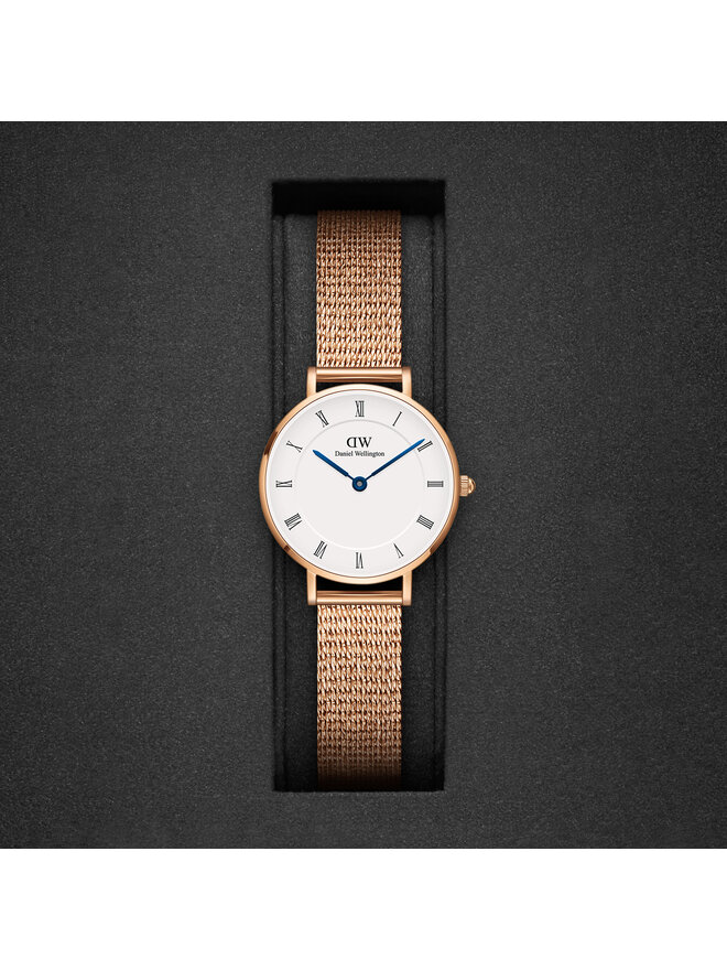 Daniel Wellington Zegarek Daniel Wellington Petite Roman Numerals Melrose DW00100681 Złoty