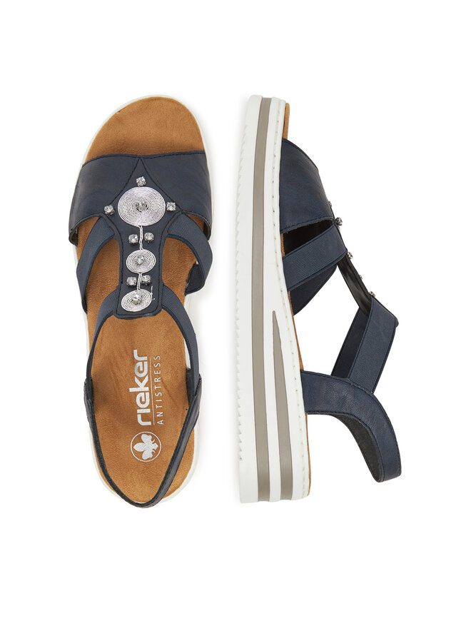 Rieker Sandalen Rieker V0287-14 Dunkelblau