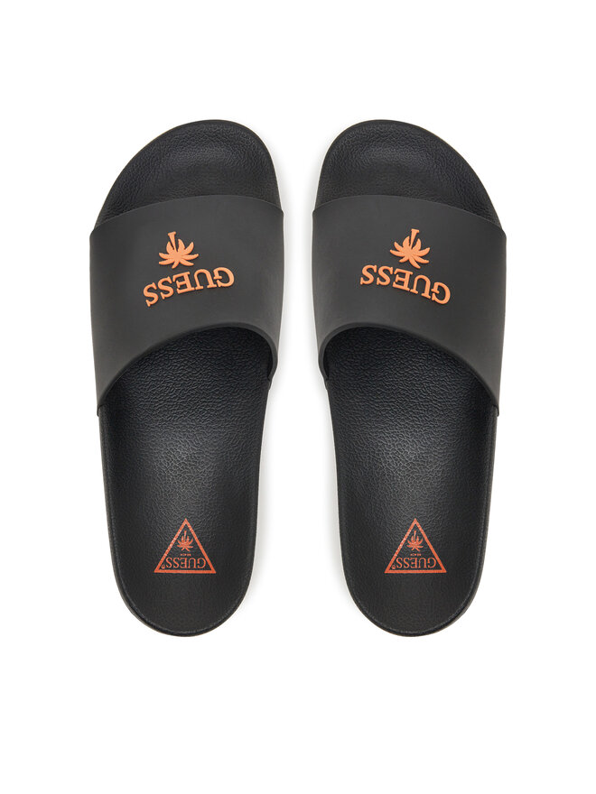 Guess Natikače Guess F5GZ05 BB00F Crna