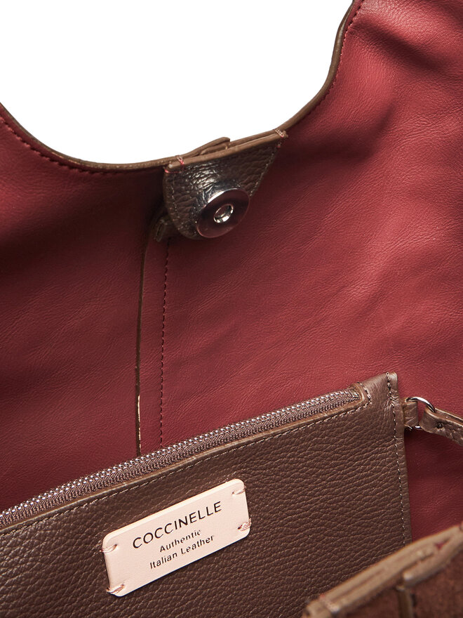 Coccinelle Сумка Coccinelle The Coccinelle C-Easy E1 THE 11 02 01 Коричневий