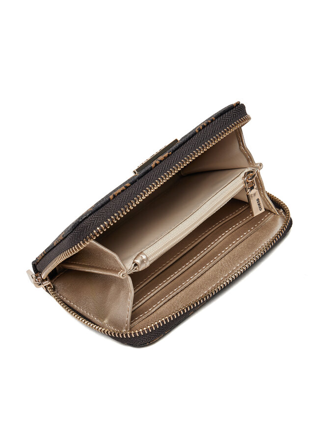 Guess Portafoglio grande da donna Guess SWPG85 00140 Marrone