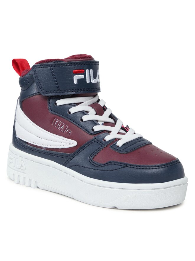 Fila Снікерcи Fila Fxventuno Velcro Kids FFK0158.33064 Бордовий