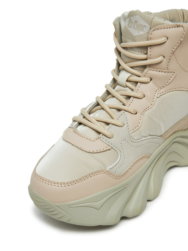 Lee Cooper Schnürschuhe Lee Cooper LCJ-24-47-3155LA Beige