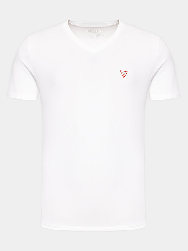 Guess Guess Marškinėliai M2YI32 J1314 Balta Slim Fit