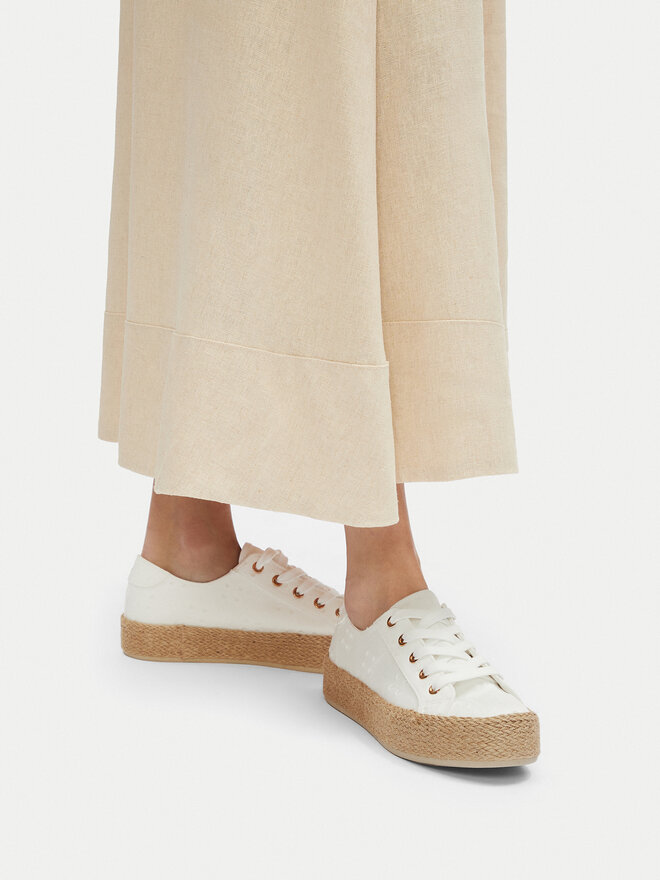 JENNY Espadrilky JENNY EMMA WSK1576-05 Biela