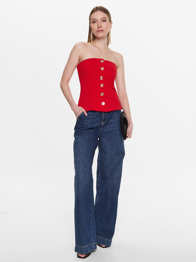 PINKO Pinko Топ 100112 7624 Червоний Slim Fit