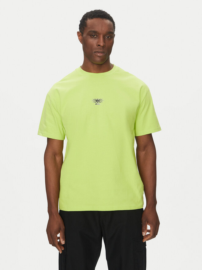 Quiksilver Quiksilver Camiseta EQYZT08017 Verde Relaxed Fit