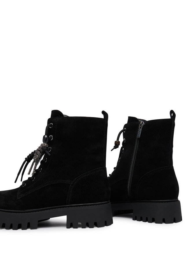 Guess Schnürstiefeletten Guess FLFFIZ SUE10 Schwarz