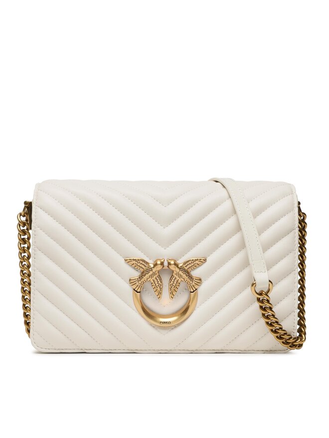 PINKO Bolso Pinko Love Click Classic PE 23 PLTT 100063 A0GK Écru