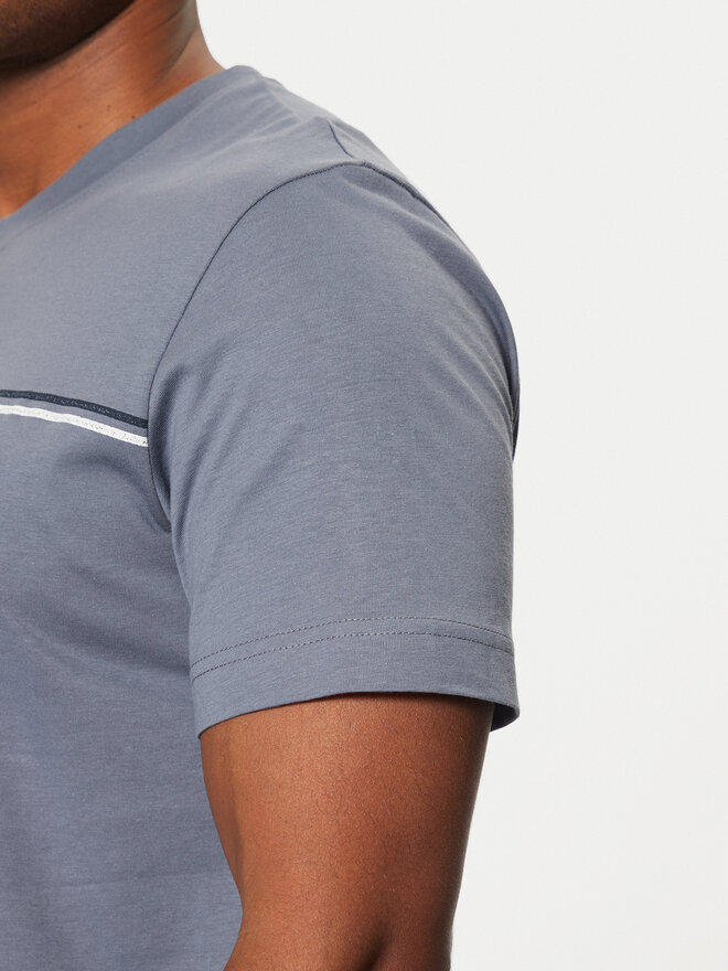 Tom Tailor Tom Tailor Póló 1037803 Kék Regular Fit