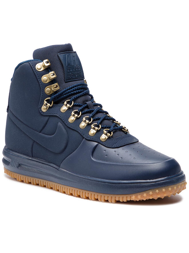 Sneakers Nike Lunar Force 1 Duckboot 18 BQ7930 400 Dunkelblau eschuhe