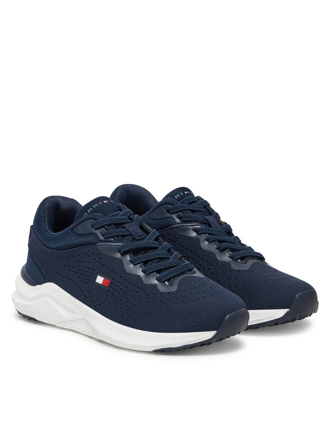 Tommy Hilfiger Sneakersy Tommy Hilfiger T3X9-33879-1219800 Granatowy