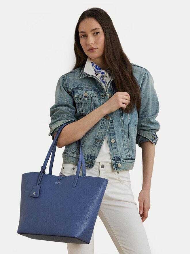 LAUREN RALPH LAUREN Ročna torba LAUREN RALPH LAUREN 431795329070 Modra