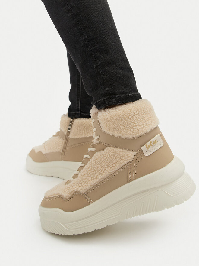 Lee Cooper Botine Lee Cooper LCJ-24-47-3146LA Bej