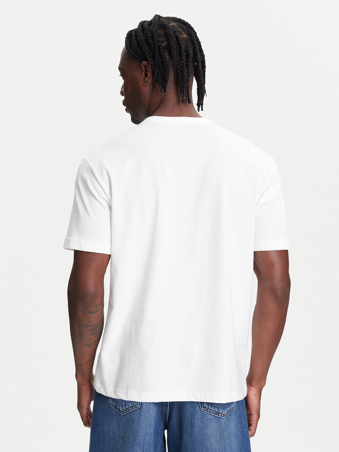 Gap Gap Marškinėliai 782369-01 Balta Regular Fit