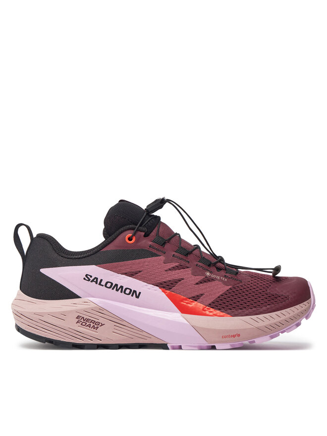 Salomon Buty do biegania Salomon Sense Ride 5 Gore-Tex L47592300 Fioletowy