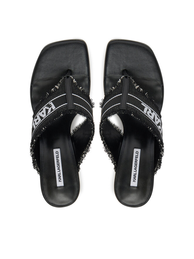 KARL LAGERFELD Σαγιονάρες KARL LAGERFELD Panache II KL30104 Μαύρο