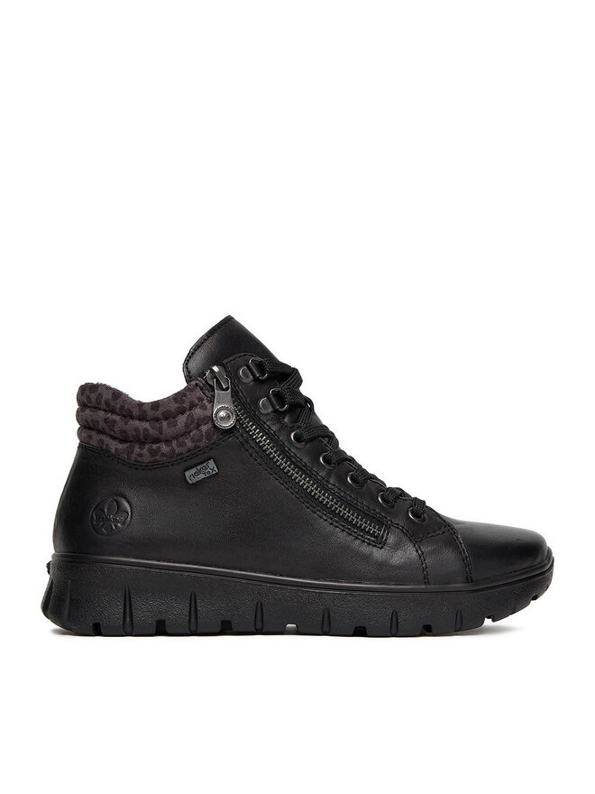 Rieker Botines planos Rieker N1305-00 Negro
