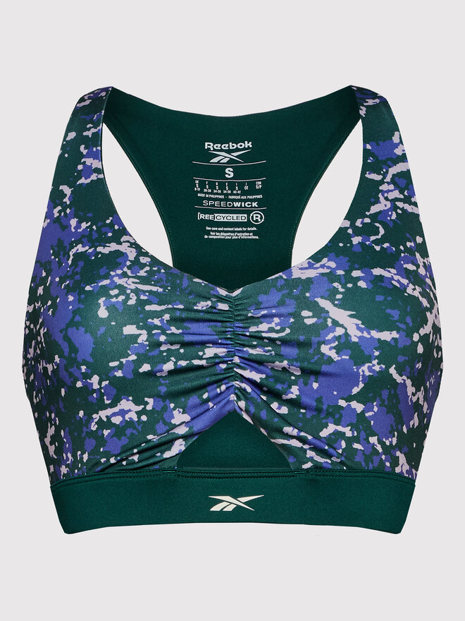 Reebok Reebok Špotni nedrček Modern Safari HK4806 Zelena