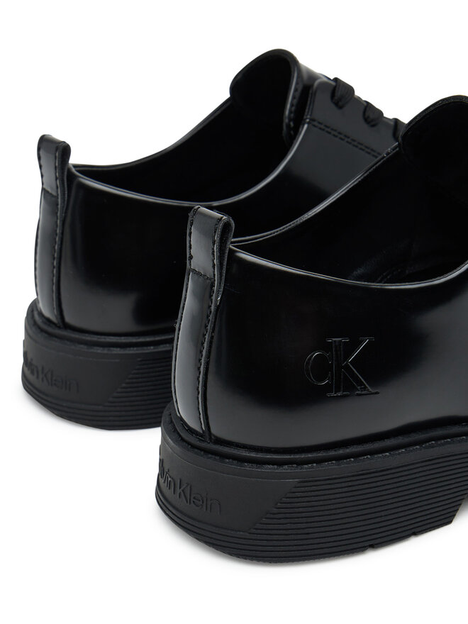 Calvin Klein Оксфорди Calvin Klein Low Cut Lace-Up Shoe V3X4-83182-1453 D Чорний
