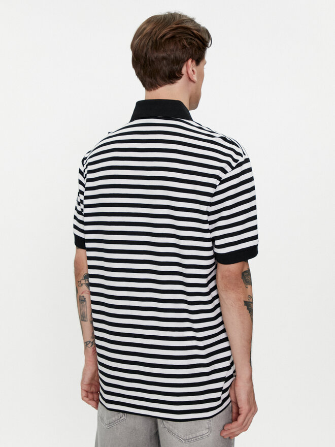 BOSS Boss Poloshirt Palesstripe 50513604 Schwarz Regular Fit